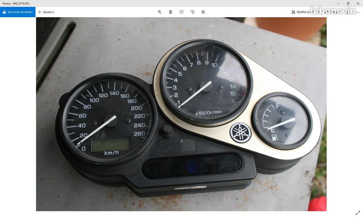 YAMAHA 600 FAZER compteur (image 1)