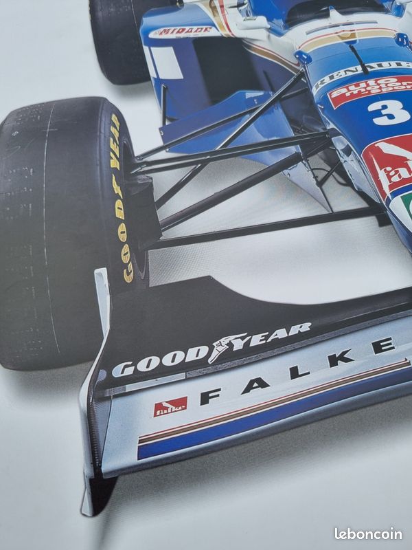 AFFICHE POSTER RENAULT F1 - GRAND PRIX DU CANADA 1996