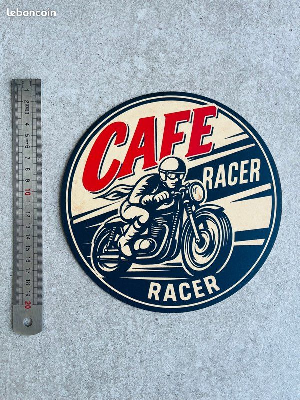 Plaque Métal émaillée Triumph Motorcycles 30x20 Cm - Décoration Garage Rétro