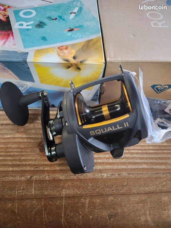 Moulinet De Pêche Penn International 50W Vintage - Pour La Traîne Gros Poissons - Début Années 80 Avec Boîte