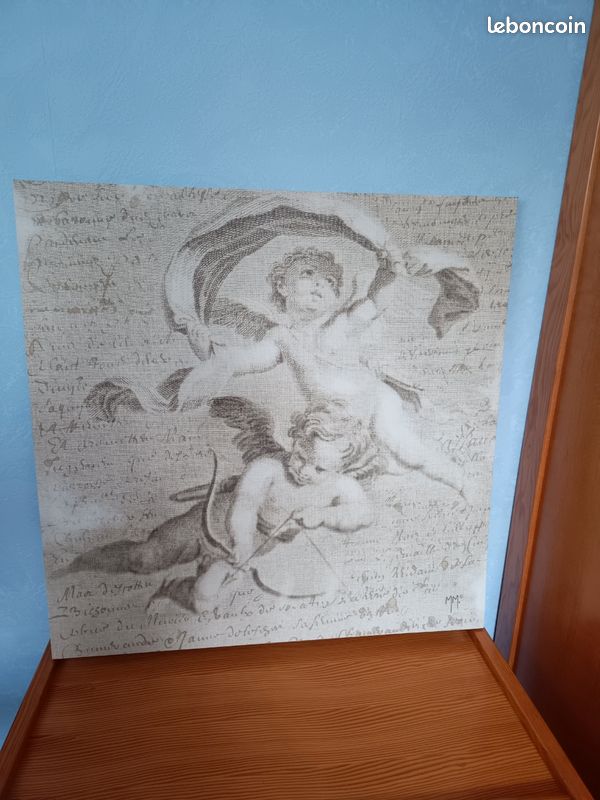 Tableau déco toile sur châssis relief on Gens de Confiance