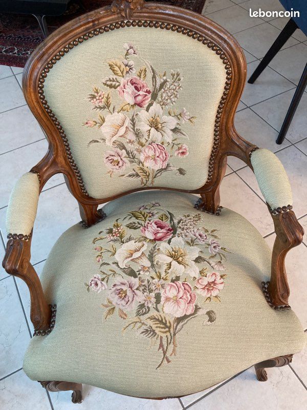 Fauteuils style Louis XV (image 5)