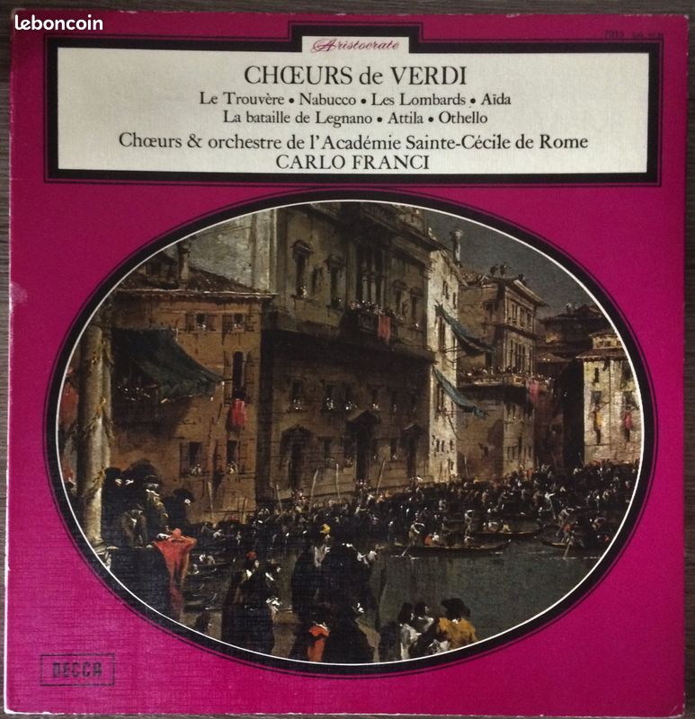 Aristocrate - CHOEURS de VERDI - (image 1)