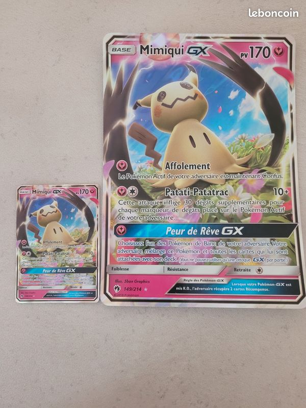 Superbe carte Pokémon (image 1)