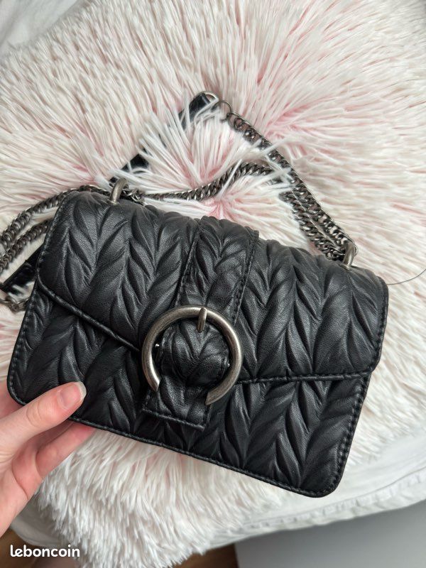 Zara Sac Sac BandouliÃ¨re Femme Matelasse Sac MatelassÃ© Beige