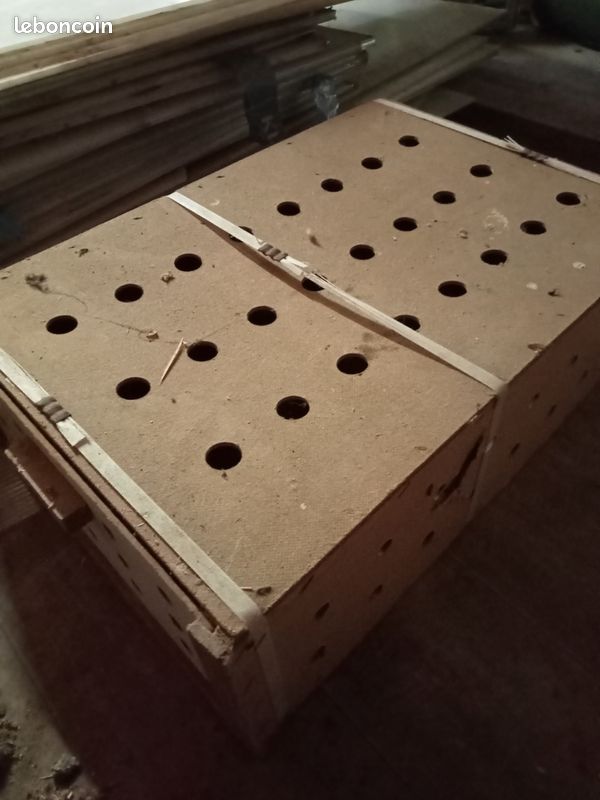 2 boites transport poules poussins (image 1)