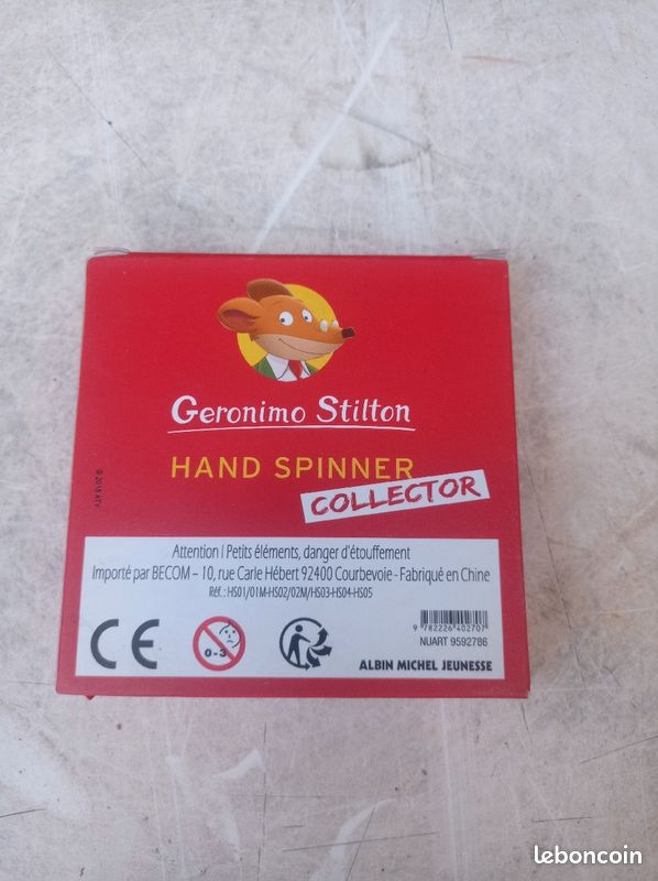 Hand Spinner collector Geronimo Stilton (image 3)