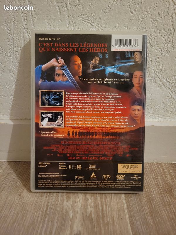 DVD Hero Jet Li (image 2)