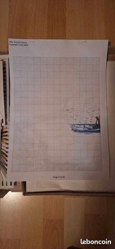 Kit broderie points comptés (image 2)