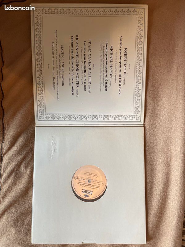 Vinyle Haydn Concerto pour Trompette (image 2)