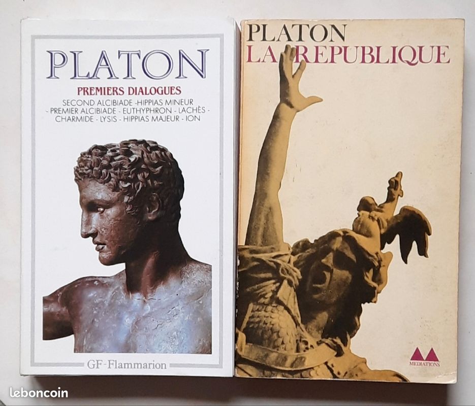 Platon, Premiers dialogues + La République (image 2)
