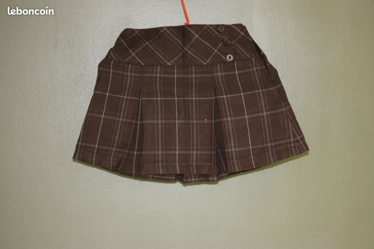 Jupe carreaux LISA ROSE 4 ans TBE (image 1)
