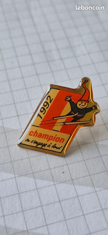 Pin's Jeux Olympiques Albertville 1992 - Éditions Société
