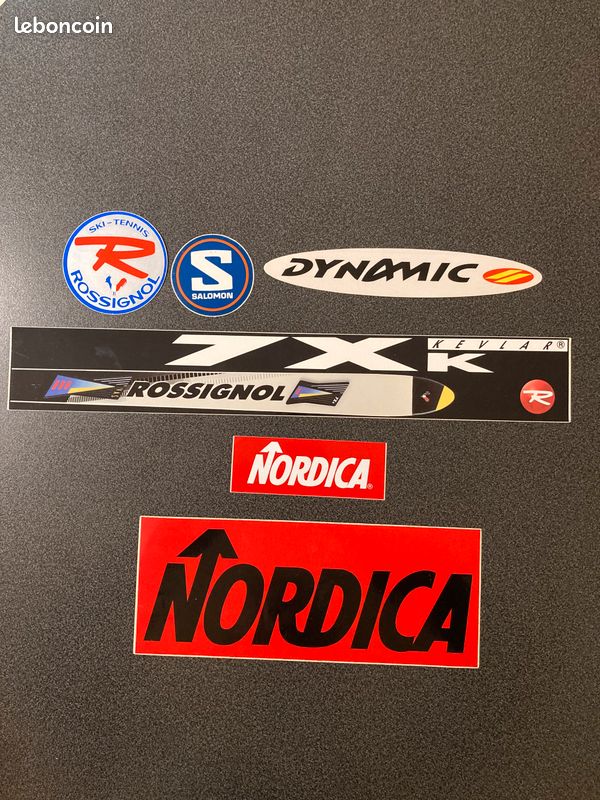 Lot de 16 autocollants marques de Ski (image 2)