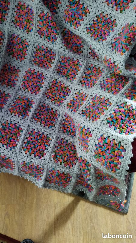 Plaid au crochet (image 2)