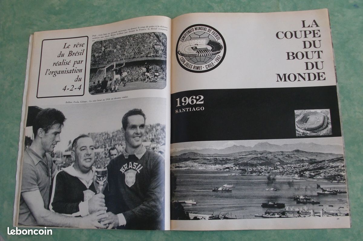 Miroir Du Football N°75 – 1966 Brésil-Uruguay, Pelé – Édition Originale (bon état)