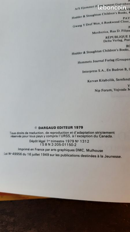BD ASTERIX Chez les Belges (EO 1979) - TBE (image 3)