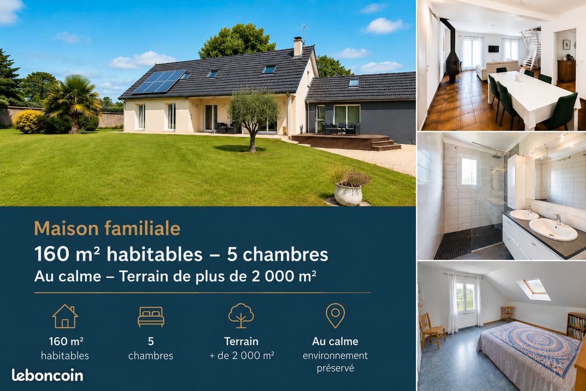 Maison 8 pièces 160 m² · à Ger · 160 m² · 318 000 €