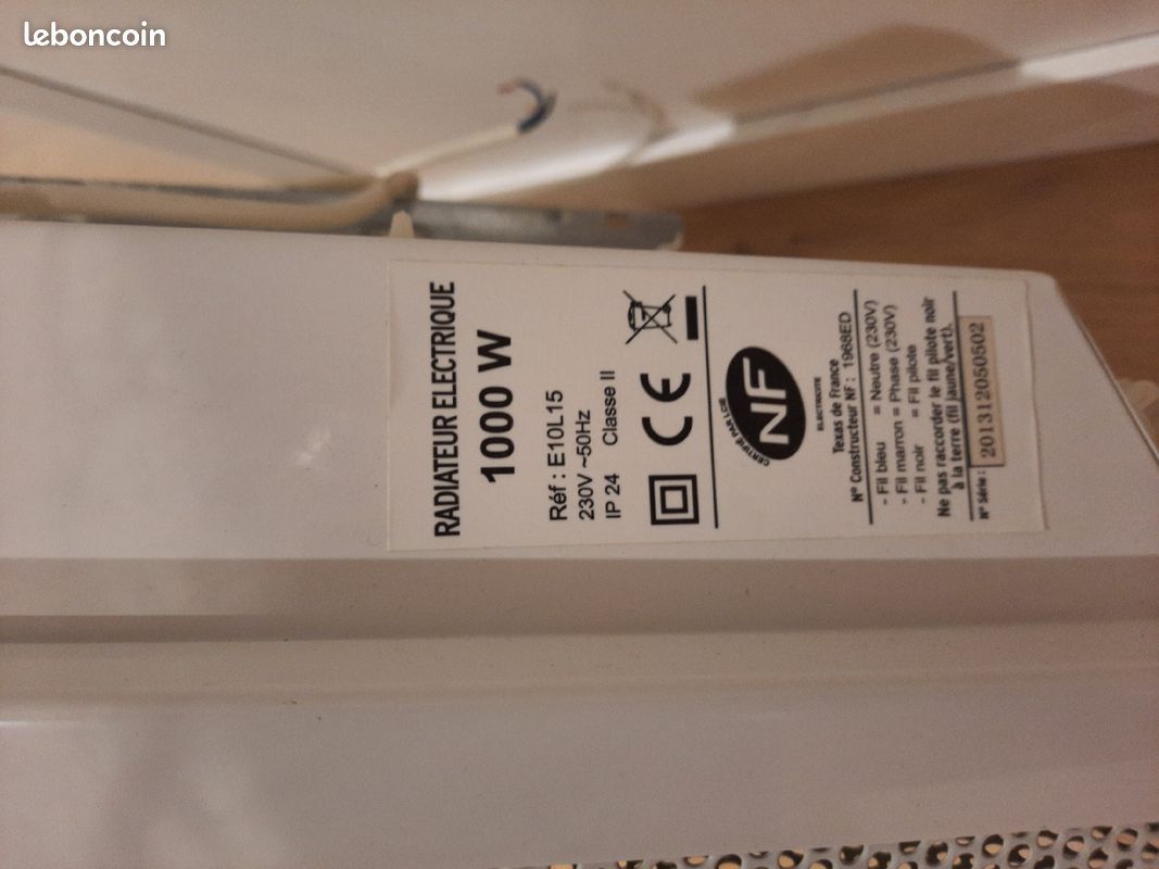 3 radiateurs 1000w (image 3)