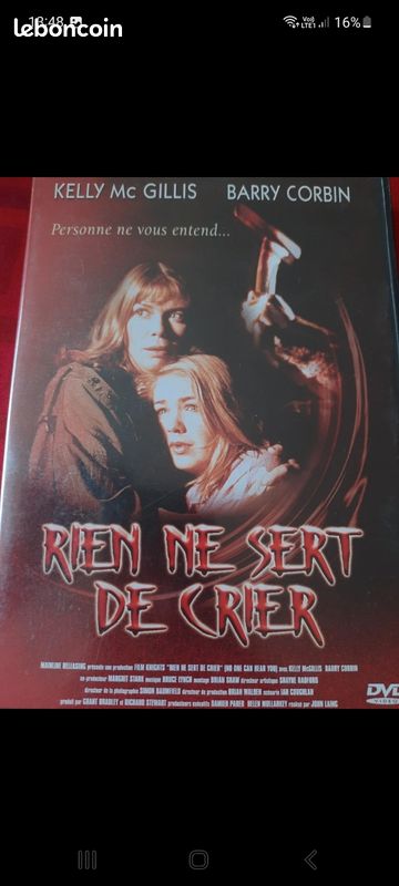 DVD - Rien ne sert de crier (image 1)