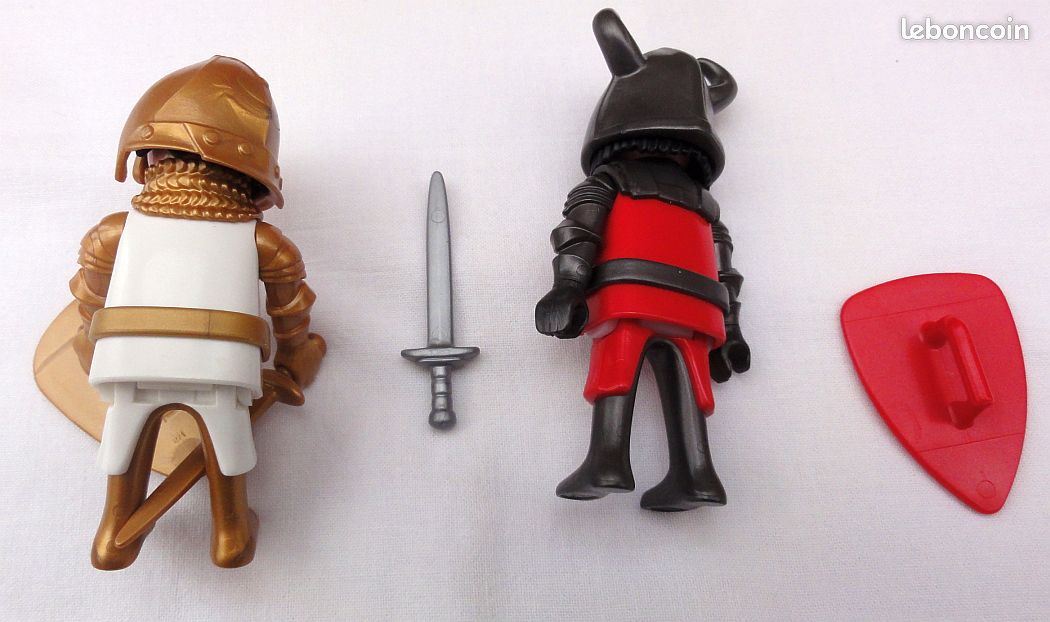 Lot De 5 Playmobil Custom - Hussards Dragons Prusse - Pour Chevalier Autriche - RARE