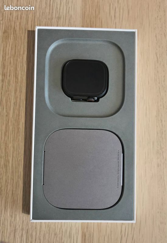 Apple Watch Ultra 3 49mm Titane Noir + 2 Bracelets – Garantie (image 2)