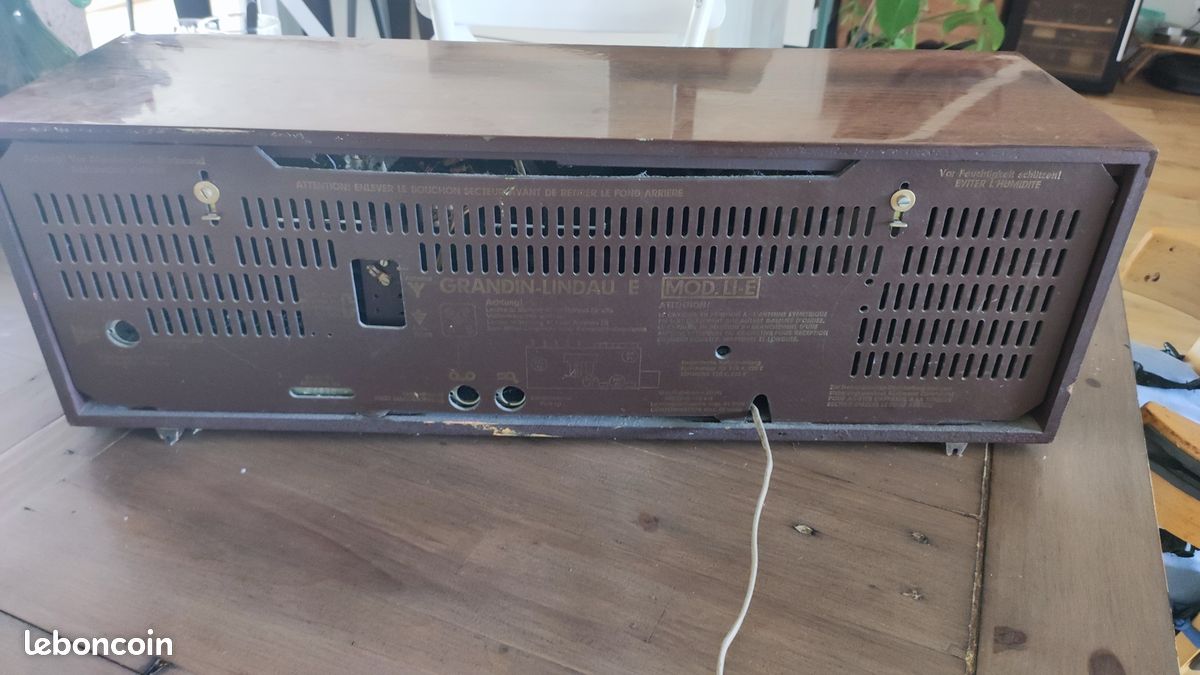 Poste radio vintage Grandin Lindau – Années 60/70 (image 4)