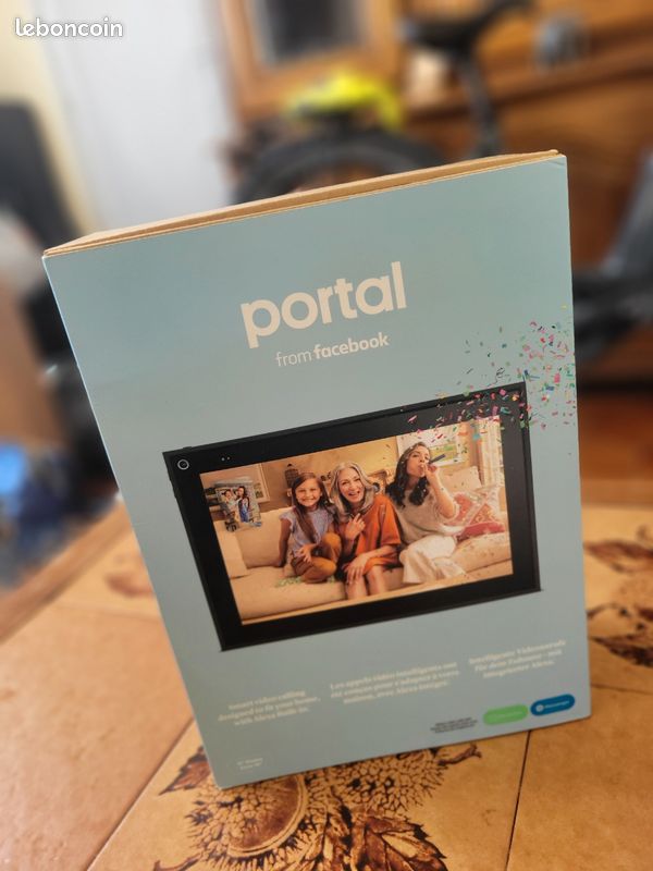 Facebook Portal 10" NEUF – Idéal appels vidéo famille & grands-parents (image 11)