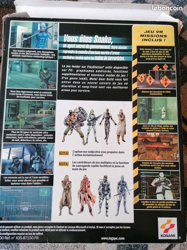 Configuration système requise pour Metal Gear Solid Delta: Snake Eater