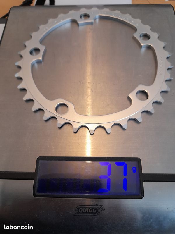 Plateau Campagnolo 49 Dents – 144 BCD – Vintage Alu – Fabriqué En Italie