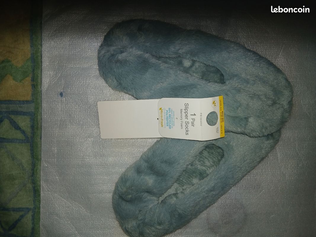 Chaussons à mémoire de forme (image 1)
