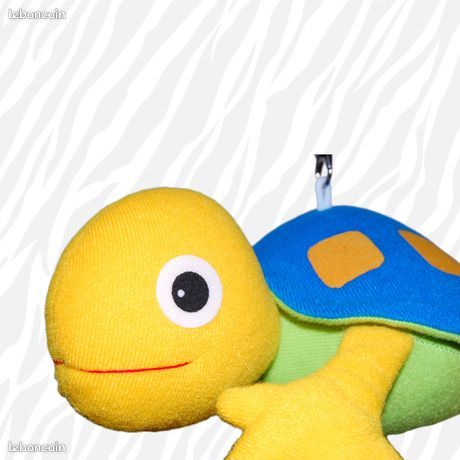 Suspension Tortue, Doudou avec ressort amovible NEUF (image 2)