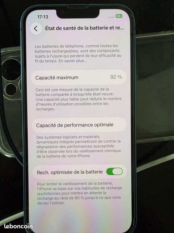 IPhone 13 mini - 128 GO- Bleu (image 3)