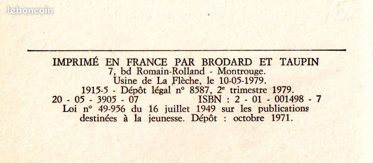 Fantomette contre la main jaune ( livre occasion en très bon état ) (image 4)