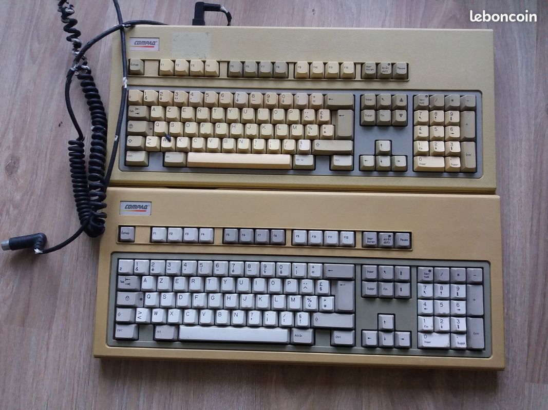 Lot de 11 claviers vintage Compaq Enhanced, Mtek, (image 3)