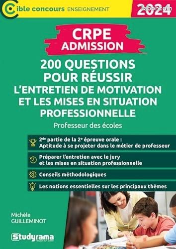 Manuel crpe admission 200 questions studyrama (image 1)