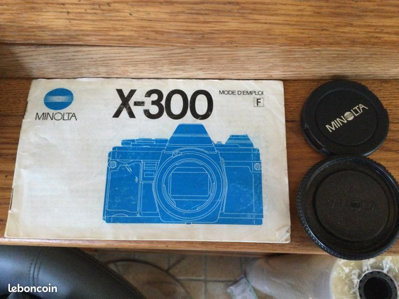 Manuel D'utilisation Minolta X-300 En Français – Propre Et Complet