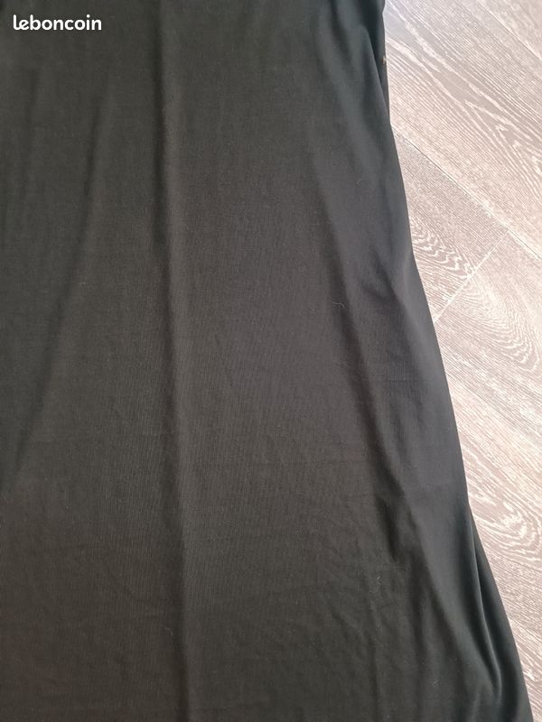 Robe longue noire fluide de Shein (image 6)