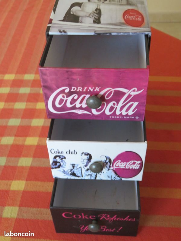 Boite rangement enfant design Coca Cola (image 3)