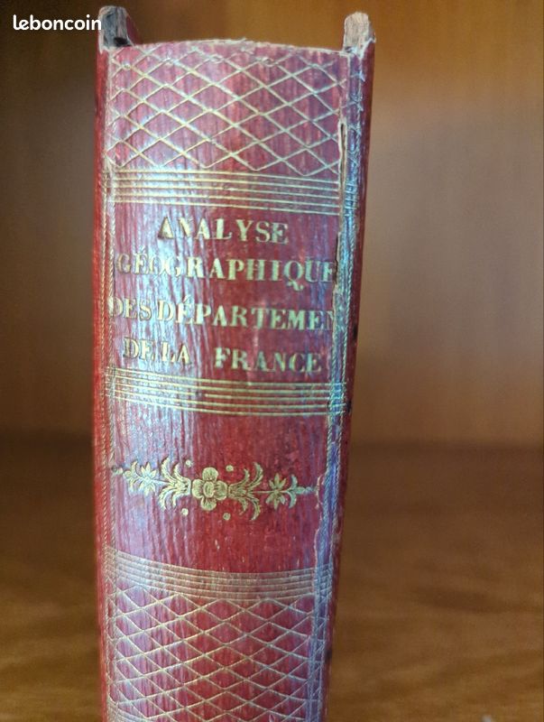 Livre ancien - départements de France (image 1)