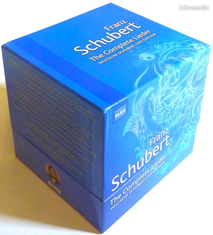 Coffret 38 CD : Intégrale des lieder de SCHUBERT sous la direction de Ulrich Eisenlohr / NAXOS / Musique classique / Chant (image 5)