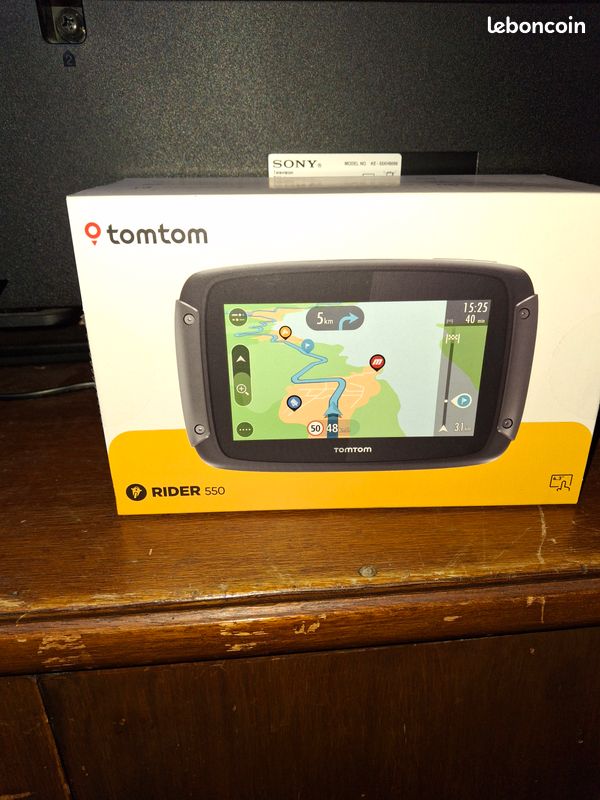 TomTom rider 550 + pack voyage (image 1)