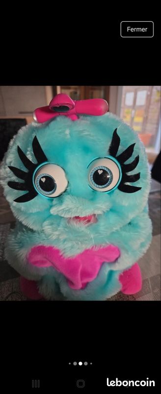 Lot FURBY MAMAN AVEC Ses BEBE WUV LUV 1999, PELUCHE