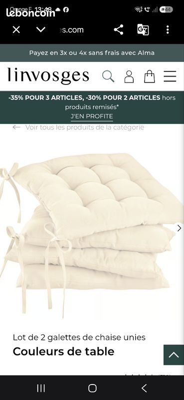 Galettes de chaise linvosges (image 6)