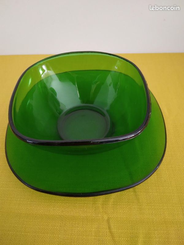 Coupelle + sous- tasse vertes VERECO (image 1)