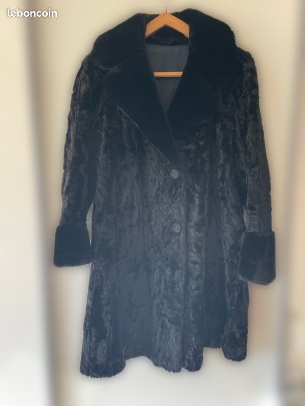 Manteau vraie fourrure (image 1)