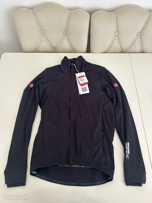 Gilet Cycliste Castelli Homme Rouge - Coupe-vent, Taille XL (occasion)