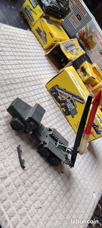 Le camion militaire Unic ZU 120 en miniature de Solido au 1/50e