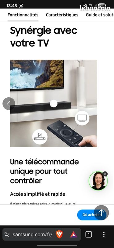 Barre de son samsung (image 9)