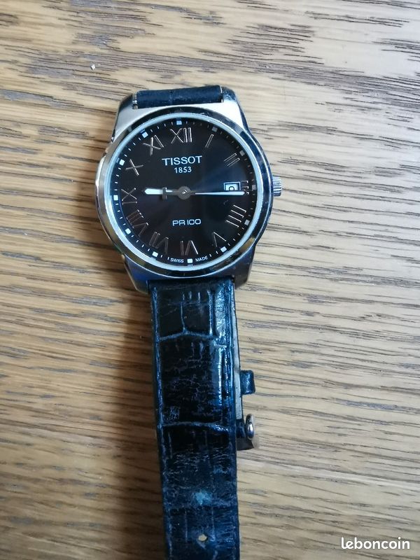 Montre Tissot homme cuir (image 1)